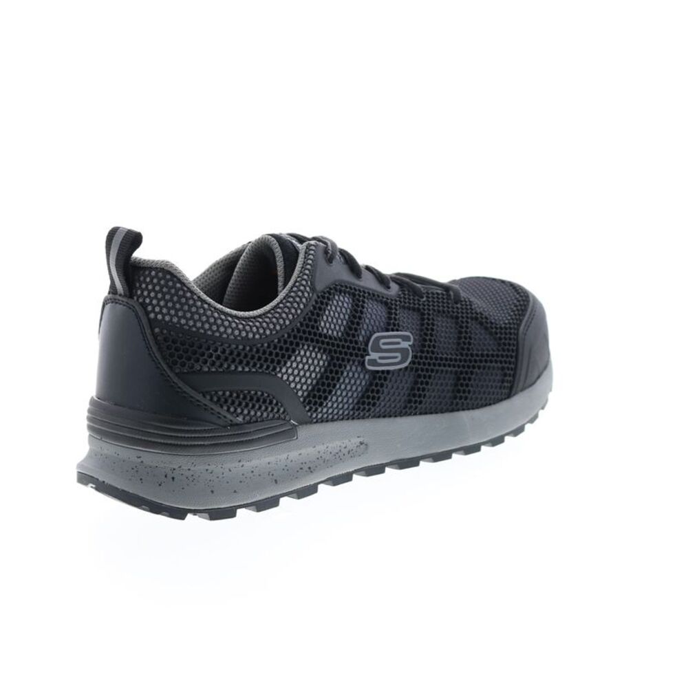 Skechers Womens Bulklin Lyndale Composite Toe Black Shoes (NWT) - Picture 7 of 7